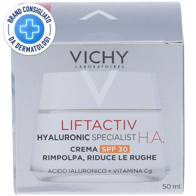 Vichy Liftactiv Hyaluronic Specialist HA Crema Rassodante Anti-rughe con SPF30 50 ml