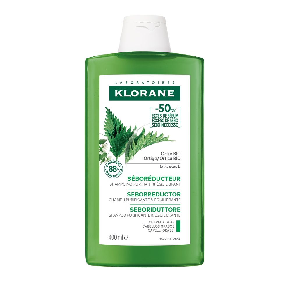 KLORANE Shampoo Ortica purificante ed equilibrante Deterge - Riduce il sebo - Purifica 400ml Black friday - KLORANE Shampoo Ortica purificante ed equilibrante Deterge - Riduce il sebo - Purifica 400ml Black friday