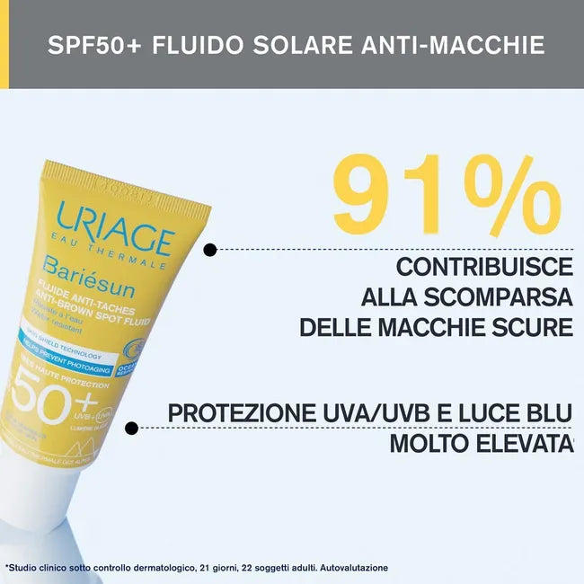 URIAGE Bariésun Fluido Antimacchia SPF50+ 40 ML