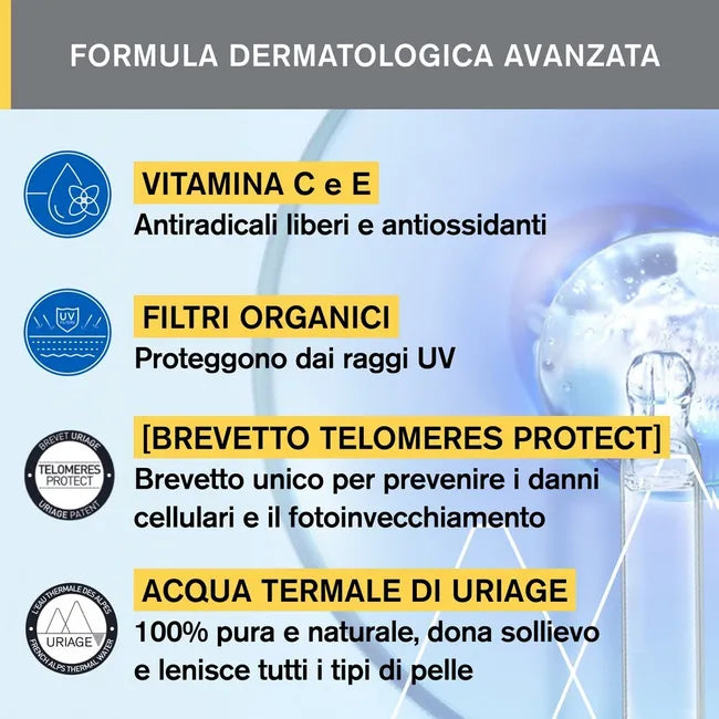 URIAGE Bariésun Fluido Antimacchia SPF50+ 40 ML
