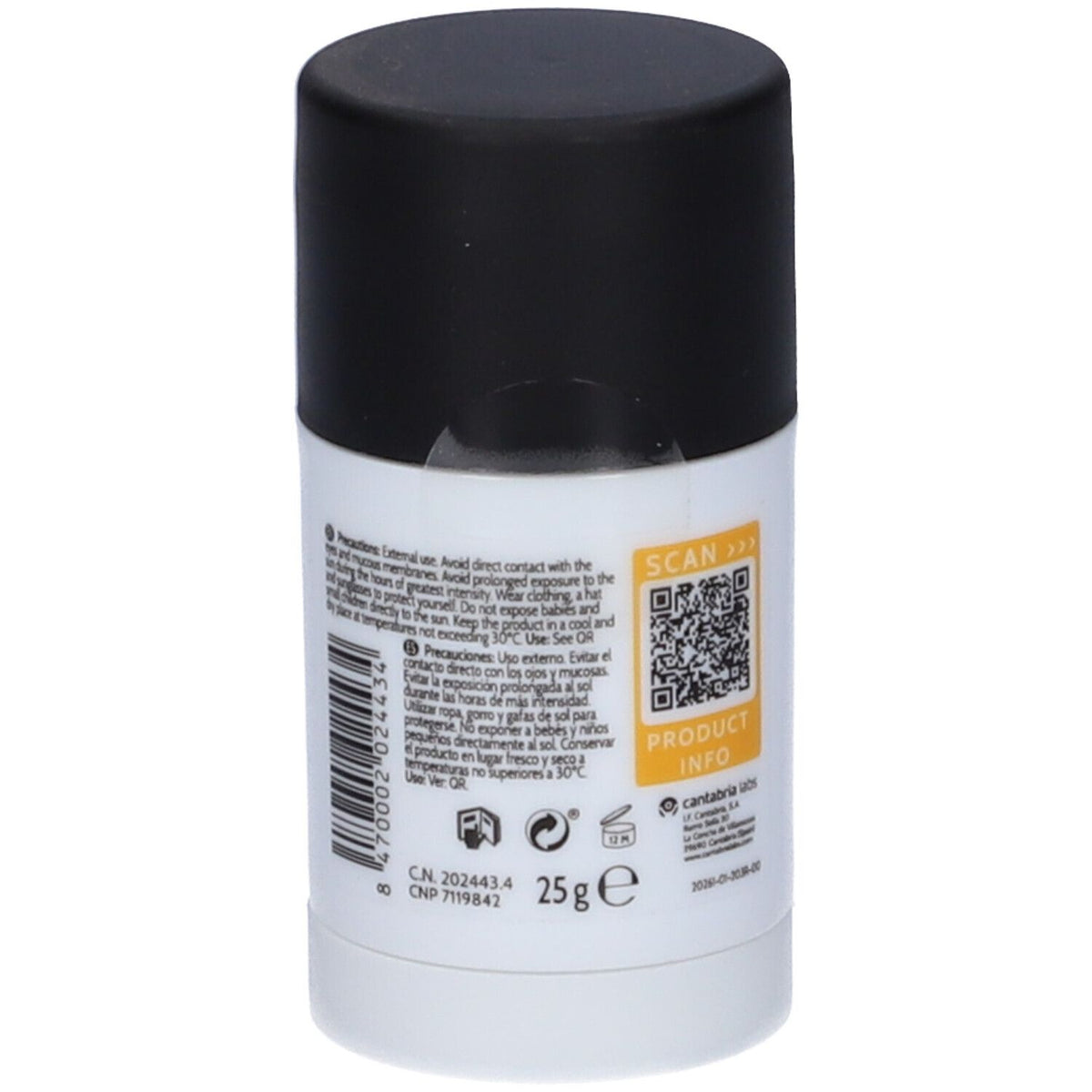 Heliocare 360° Sport Transparent Stick 25 g