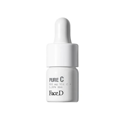 FaceD Pure C Vitamina C Pura 16% in Acido Ialuronico 4x 5 ml