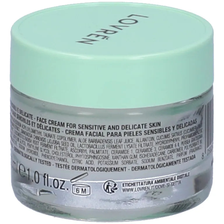 Lovren V6 Crema Viso Hydra Calm Effect Pelli Sensibili 30 ml