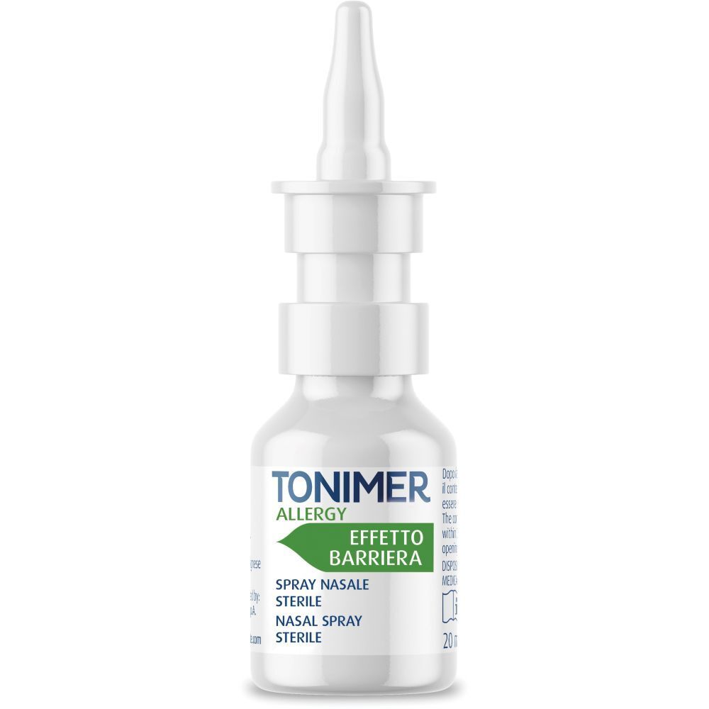 TONIMER Allergy Spray Nasale Effetto Barriera 20 ml - TONIMER Allergy Spray Nasale Effetto Barriera 20 ml
