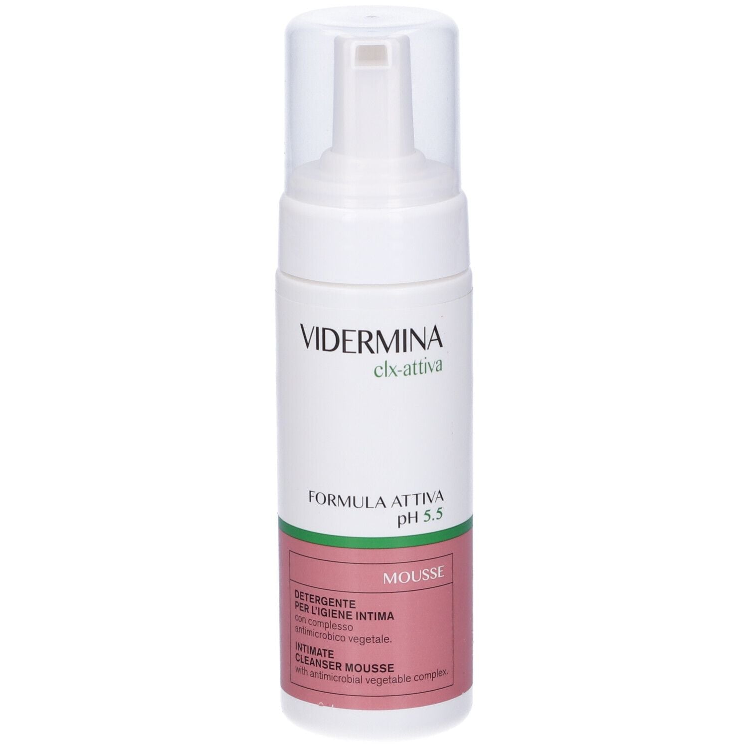 Vidermina CLX Mousse Mousse Detergente 165ml - Vidermina CLX Mousse Mousse Detergente 165ml