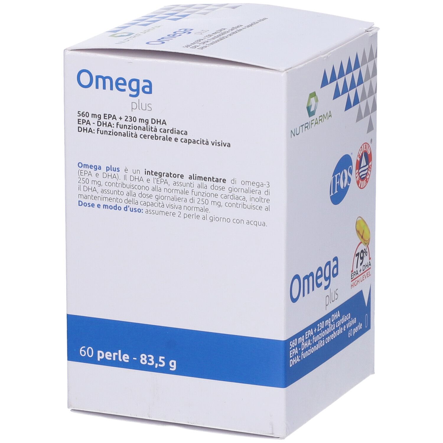 OMEGA PLUS 79% 60 PERLE