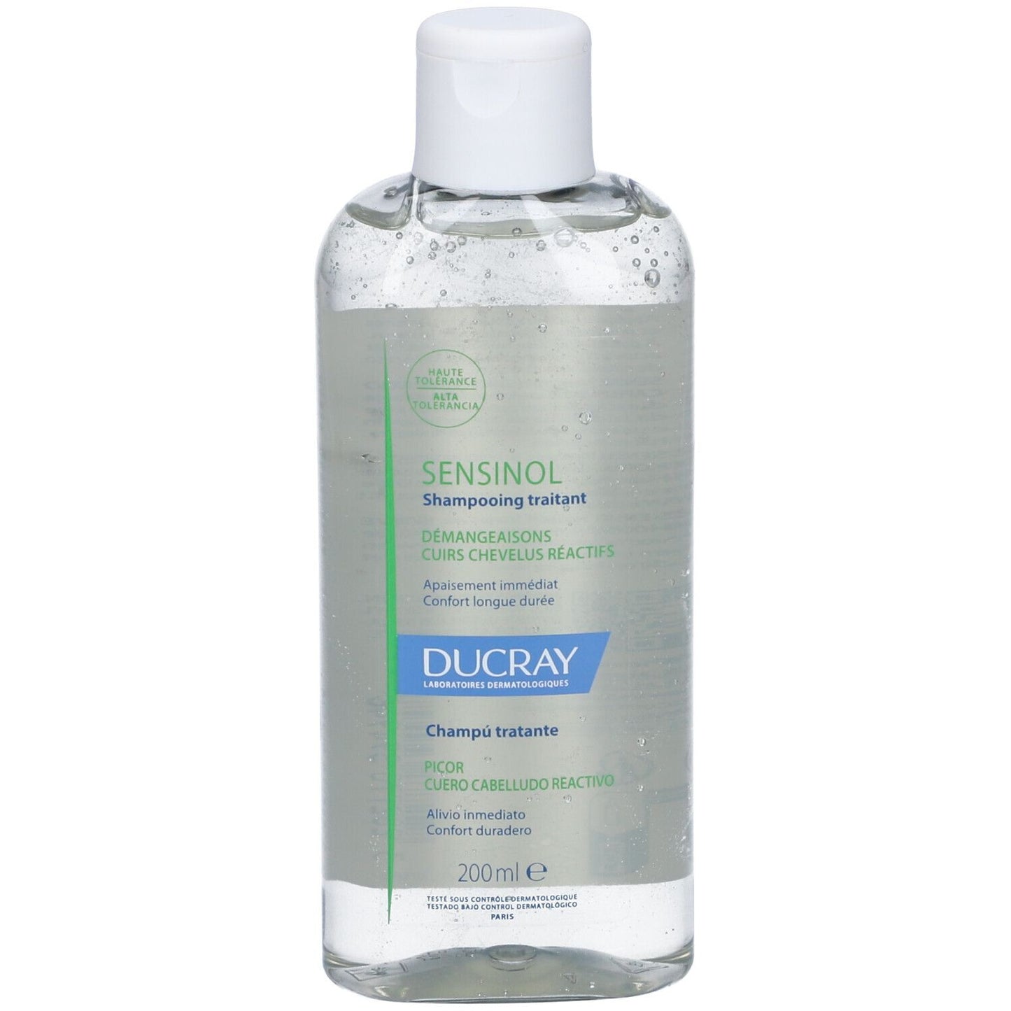 Ducray Sensinol Shampoo 200 ml - Per Cuoio Capelluso Sensibile e Reattivo