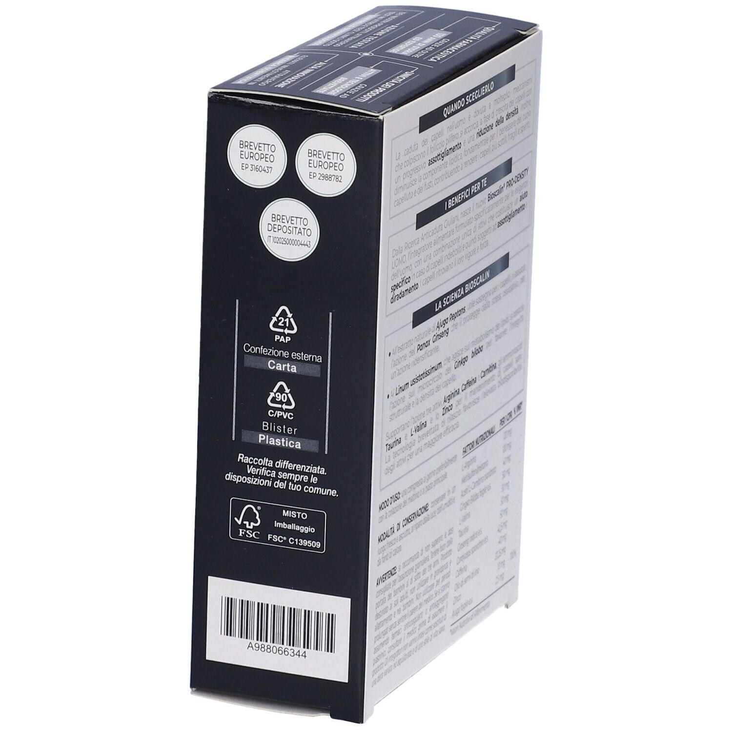 Bioscalin Pro Density 30 Compresse trattamento 1 mese - Bioscalin Pro Density 30 Compresse trattamento 1 mese