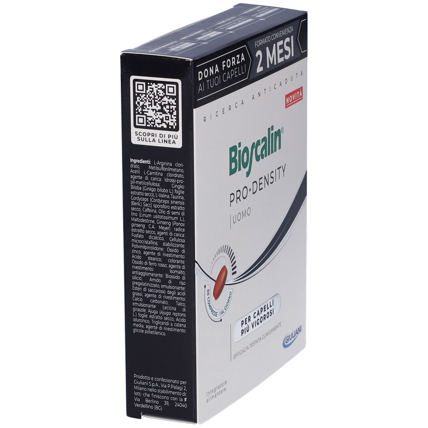 Bioscalin Pro Density Compresse 2 Mesi Trattamento 60 compresse - Bioscalin Pro Density Compresse 2 Mesi Trattamento 60 compresse
