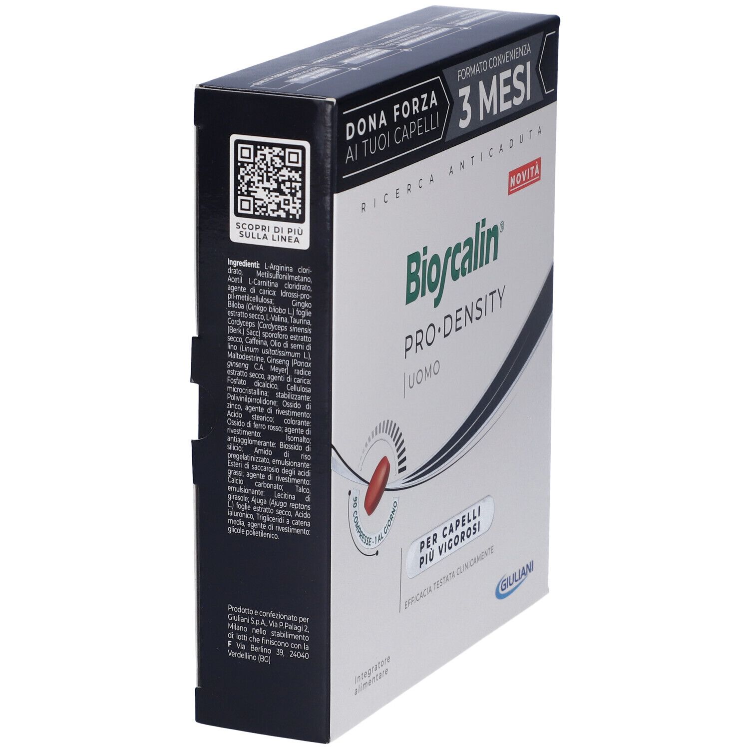 Bioscalin Pro Density Compresse 3 Mesi Trattamento 90 compresse - Bioscalin Pro Density Compresse 3 Mesi Trattamento 90 compresse