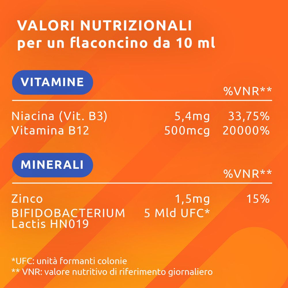 Supradyn Ricarica Pro B12 10 flaconcini