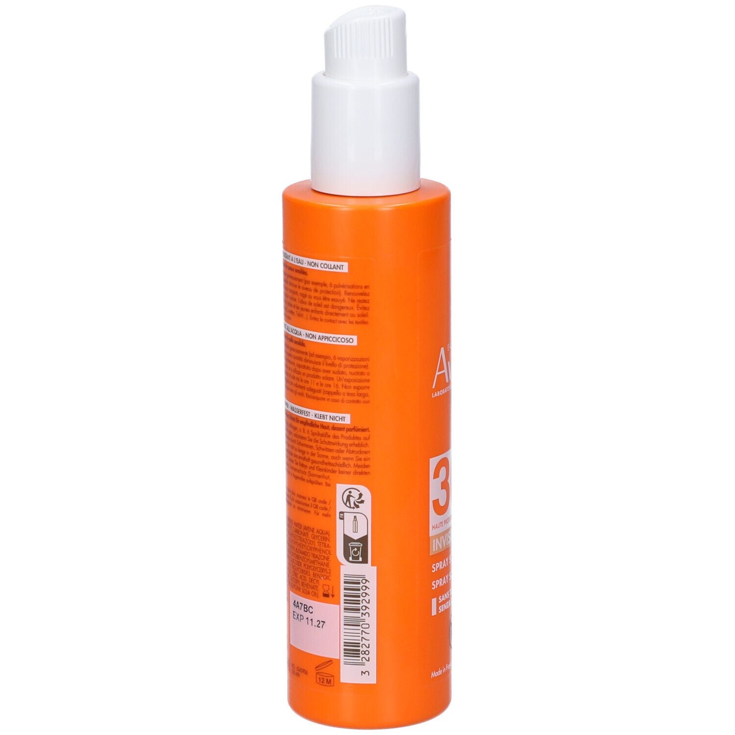 Eau Thermale Avène Spray Solare SPF 30 Alta protezione nuovo pack