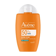 Eau Thermale Avène Ultra Fluid Oil Control SPF50 50ml - Protezione solare per pelle con imperfezioni