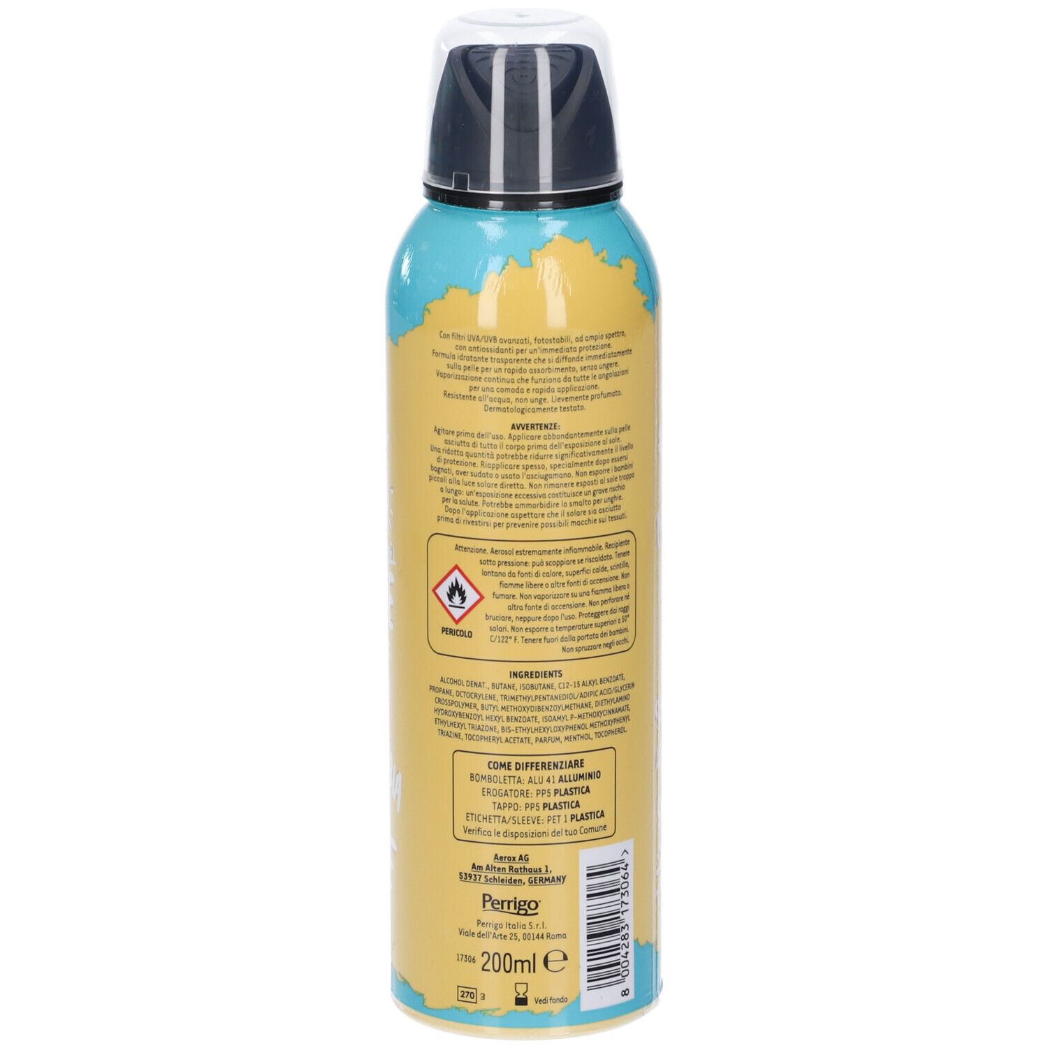 Angstrom Protect Spray Solare Trasparente Protettivo Corpo SPF50 Limited Edition
