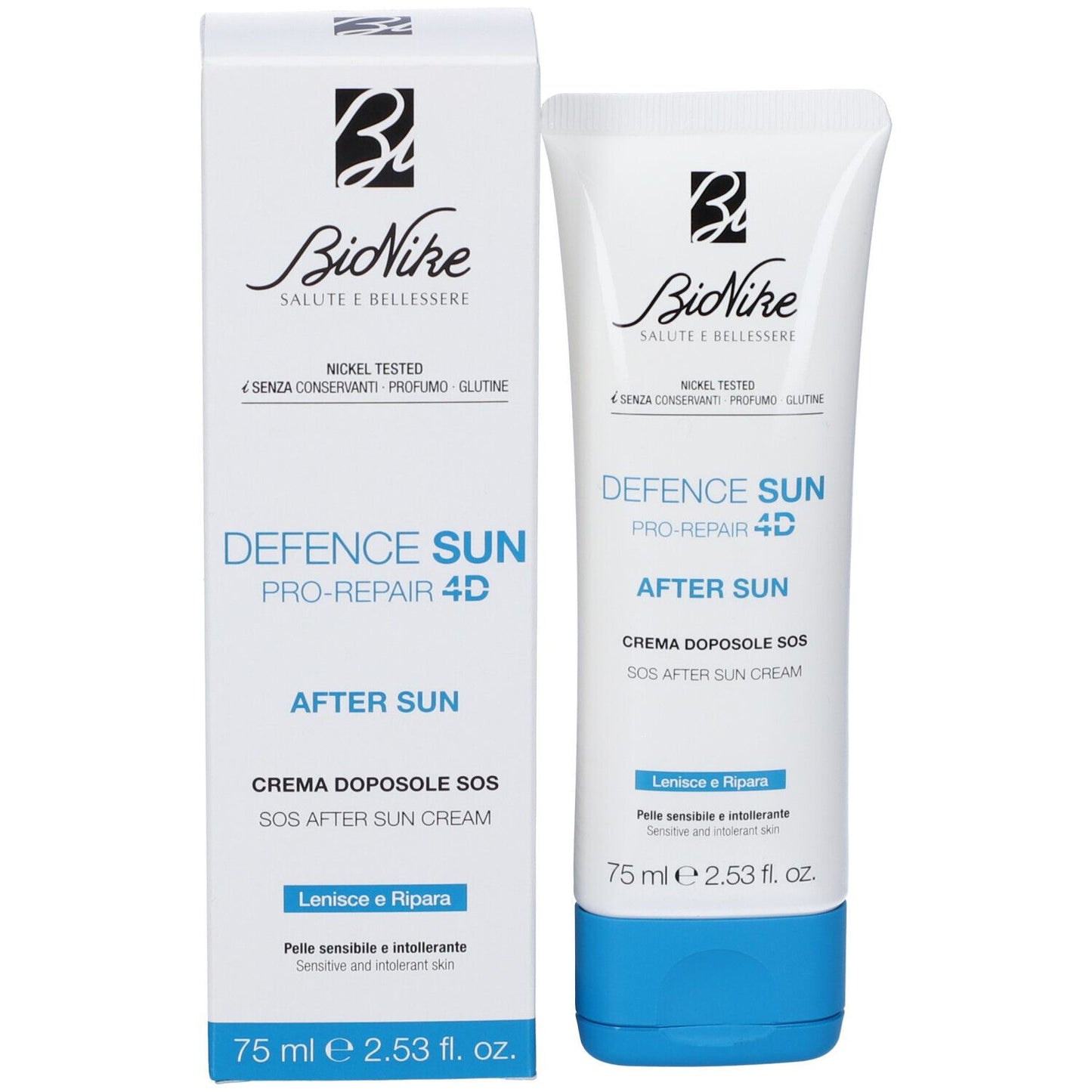 Bionike Defence Sun Pro-Repair 4D Crema Doposole Lenitiva 75 Ml