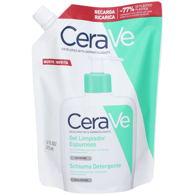 CeraVe Schiuma Detergente Viso Formato Ricarica 473ml