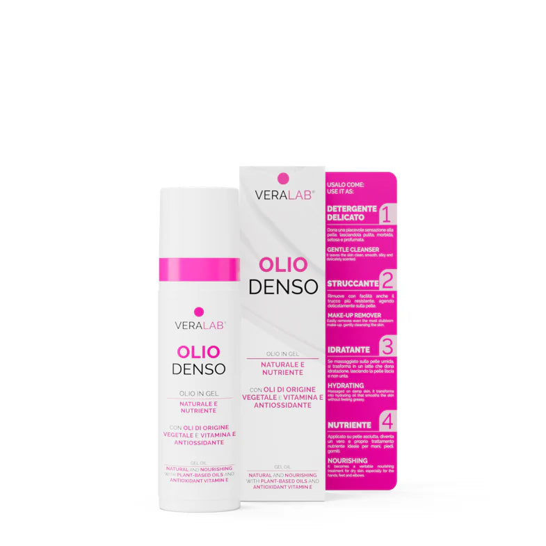 Veralab OLIO DENSO Olio in gel struccante viso 80ml