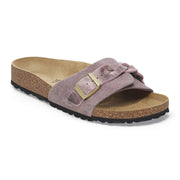 PIANELLE BIRKENSTOCK OITA BRAIDED FADED PURPLE SUEDE LEATHER37