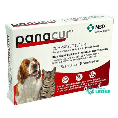 Panacur 10 Cpr 250 Mg Cani E Gatti