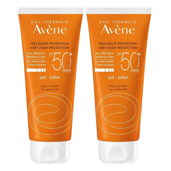 Eau Thermale Avene Protezione Solare Molto Alta Latte SPF50+ - Bipack 2x250 ml