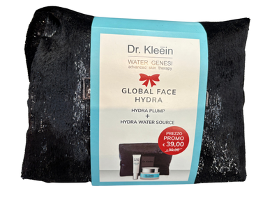 DR KLEEIN Cofanetto GLOBAL FACE HYDRA 1 IDRATANTE LABBRA 10 ML + 1 IDRATANTE VISO 75 ML
