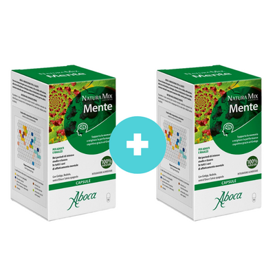 2 Confezioni Natura Mix Mente 50 capsule - Tot.100 capsule