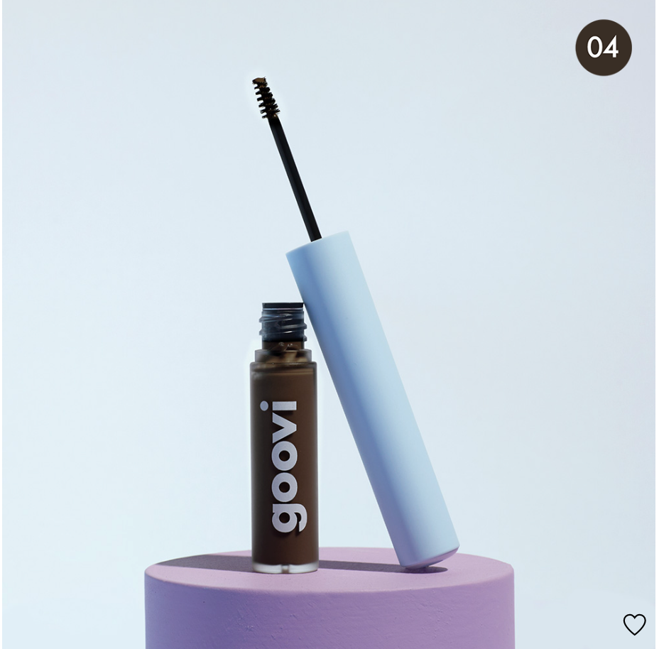 Goovi gel per sopracciglia colorato 04 dal marrone scuro al nero - Goovi gel per sopracciglia colorato 04 dal marrone scuro al nero