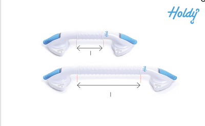 Maniglia di sicurezza a ventosa lineare 50 cm