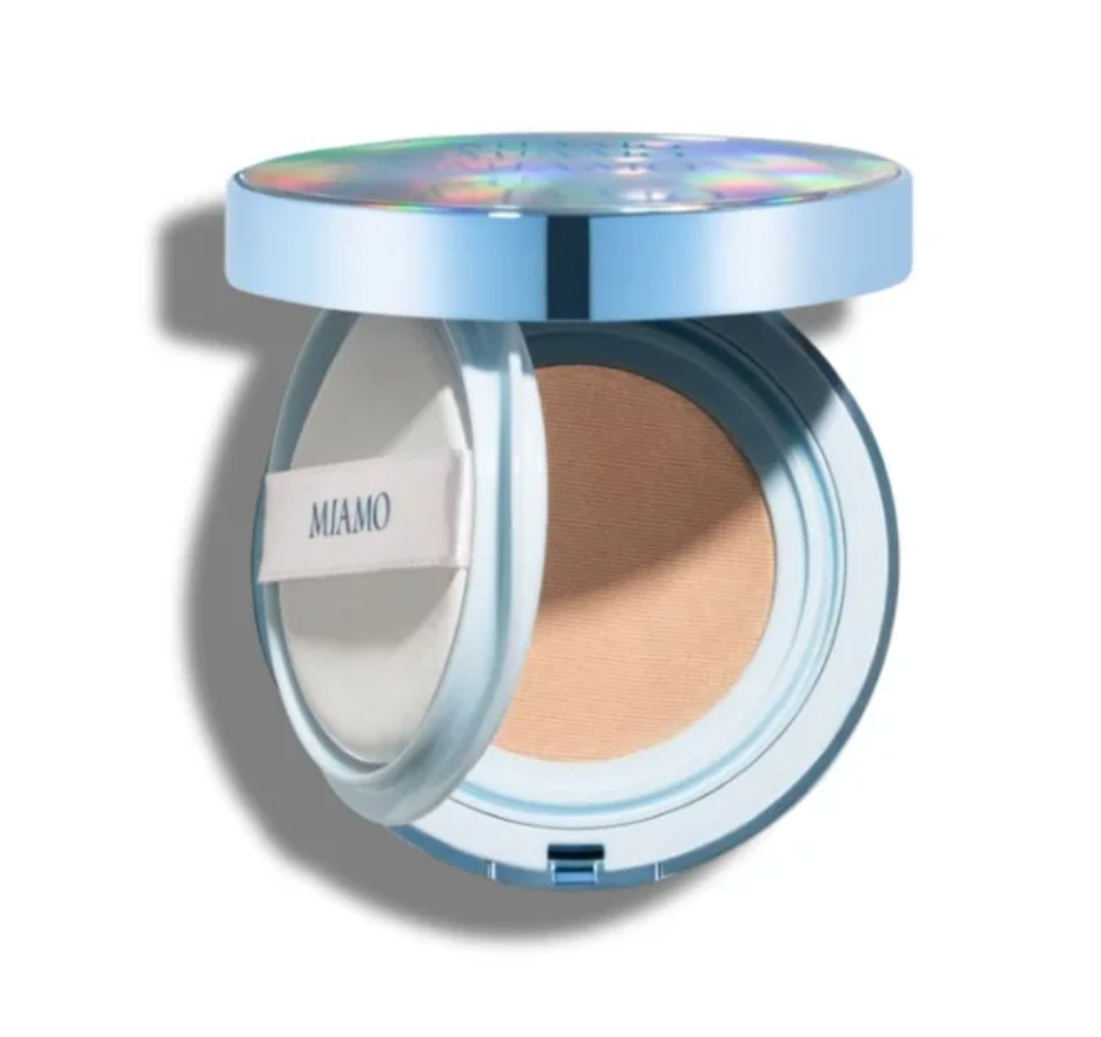 MIAMO Second Skin Mesh Cushion Foundation SPF 50 PA+++ Colore Fair, 13,5g