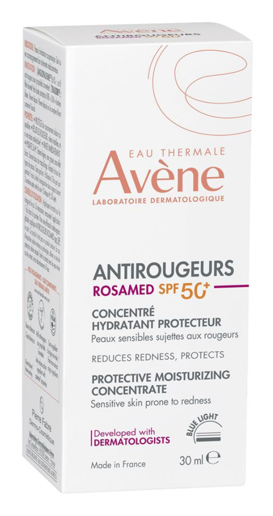 Avène Antirougeurs Rosamed SPF 50+ Concentrato Idratante Protettivo 30 ml