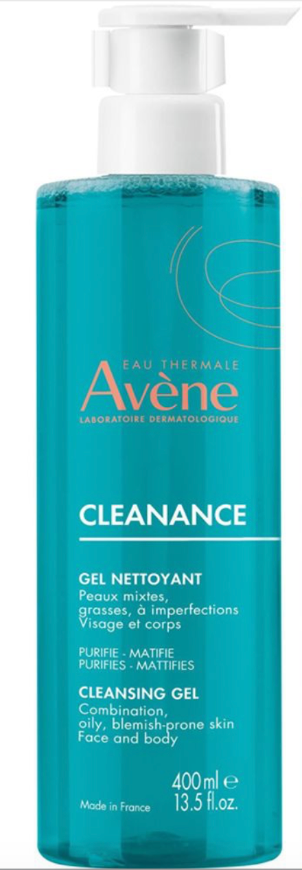 Eau Thermale Avène Cleanance Gel Detergente 400 ml