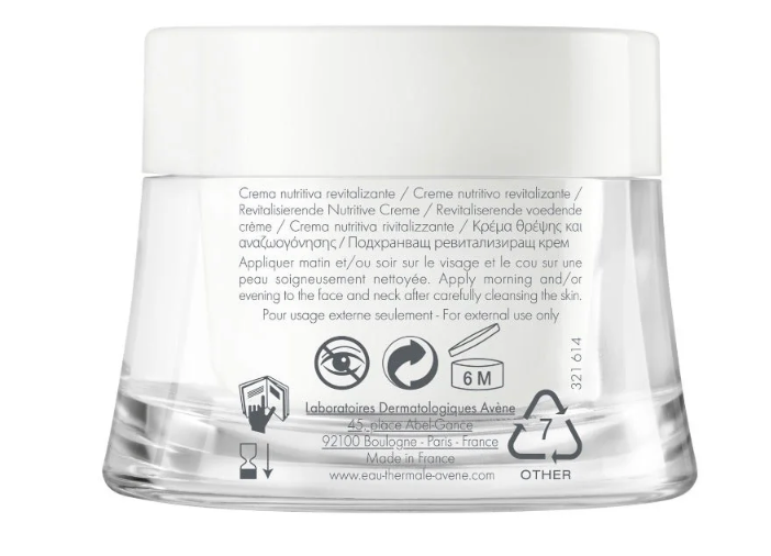 Avène Crema Nutritiva Rivitalizzante 50 ml