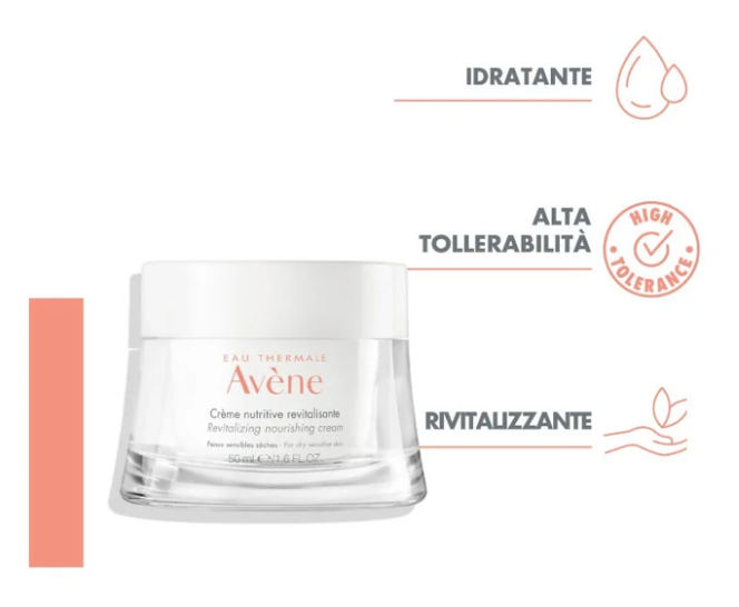 Avène Crema Nutritiva Rivitalizzante 50 ml