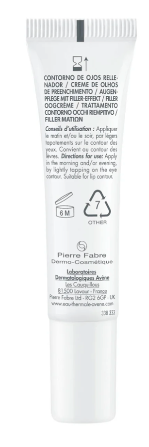 Eau Thermale Avène Dermabsolu Trattamento Contorno Occhi Riempitivo 15 ml
