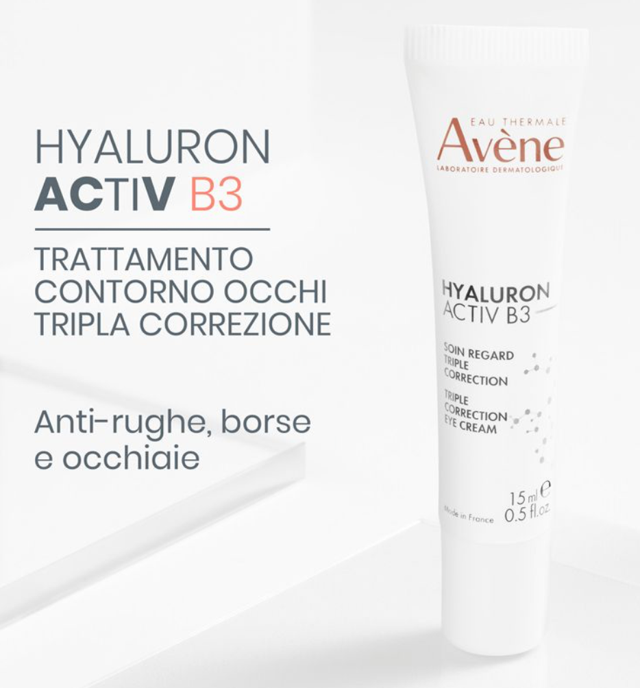 Eau Thermale Avène Hyaluron Activ B3 Trattamento Occhi Tripla Correzione 15 ml