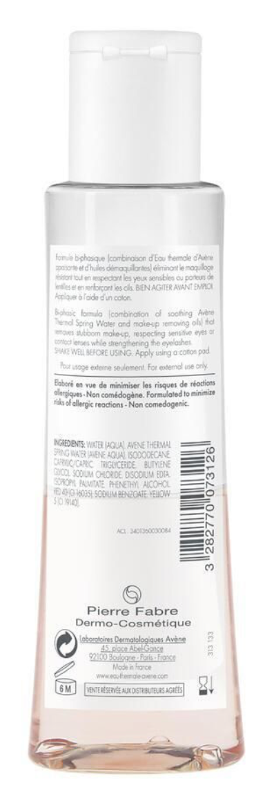 Avène Soins Essentiels Struccante Intenso Occhi 125 ml