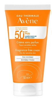 Eau Thermale Avène  Sol Crema SPF 50+ Senza Profumo 50 ml