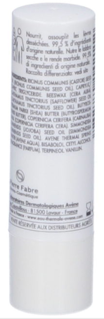 Eau Thermale Avène Balsamo Labbra Nutriente Cold Cream 4g