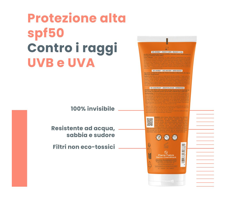 Eau Thermale Avène Solare Latte SPF 50 250 ml
