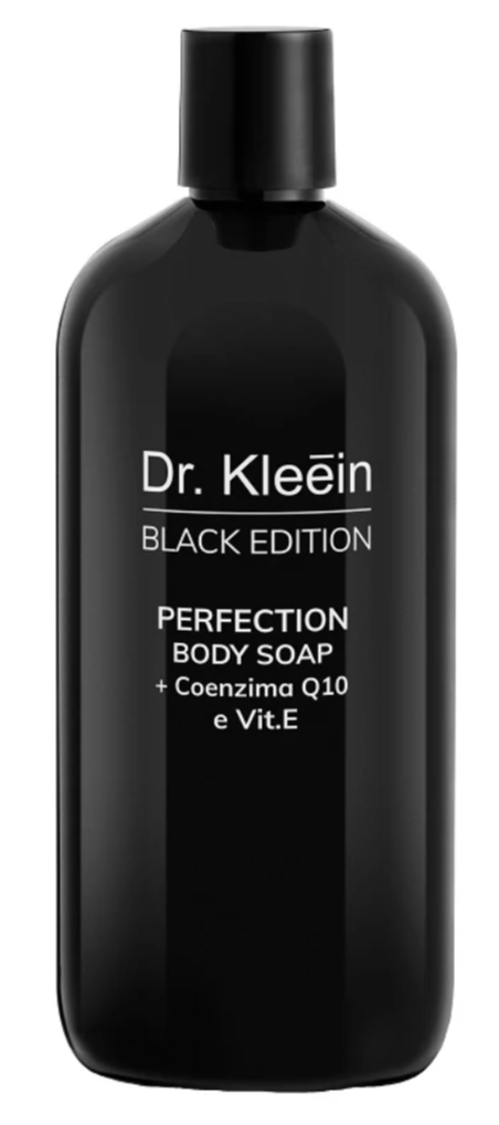Dr. Kleein Black Edition Summer Pack: Perfection Body Soap Black Edition 500 ml + Perfection Body Baume + Coenzima Q10 Black Edition 250 ml
