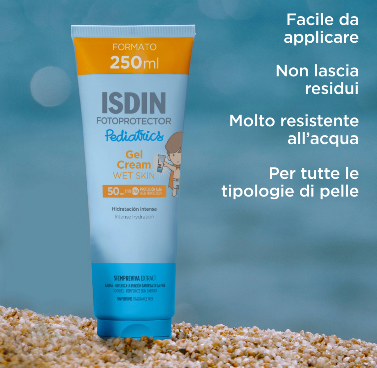 ISDIN Fotoprotezione Gel Cream Pediatrics SPF50+ 250 ml