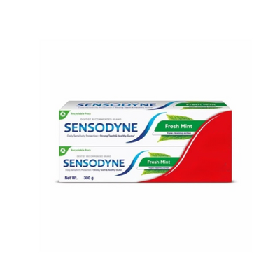 SENSODYNE FRESH MINT TOOTH 2 PEZZI DA 75 ML