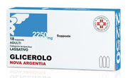 GLICEROLO (NOVA ARGENTIA)*AD 18 supp 2.250 mg
