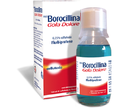 NEOBOROCILLINA GOLA DOLORE*collutorio 400 mg 160 ml 0,25%