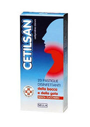 CETILSAN*20 pastiglie 3 mg senza zucchero