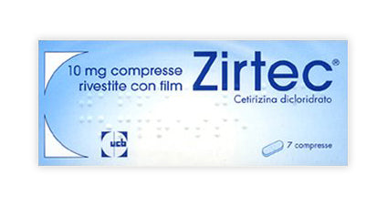 ZIRTEC*7 cpr riv div 10 mg - ZIRTEC*7 cpr riv div 10 mg