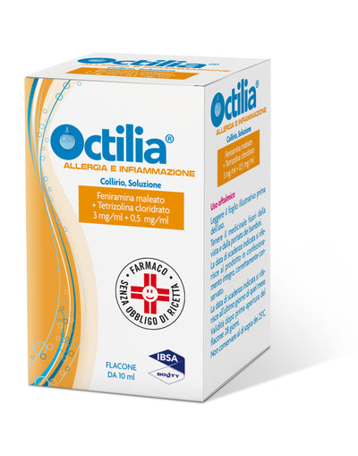 OCTILIA ALLERGIA E INFIAMMAZIONE*1 flacone multidose 10 ml 3mg/ml + 0,5 mg/ml