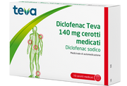 DICLOFENAC (TEVA)*10 cerotti medicati 140 mg
