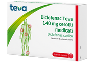 DICLOFENAC (TEVA)*5 cerotti medicati 140 mg