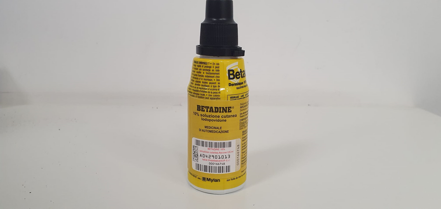 BETADINE*soluz cutanea 125 ml 10%